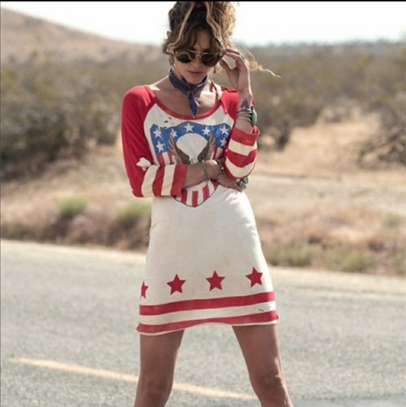 Found- Captain Amerique Raglan Dress (m or L) - Picture 1 of 1